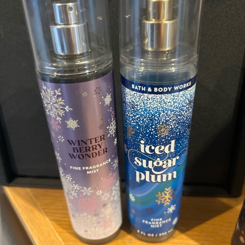 4 Bath and body works perfumes